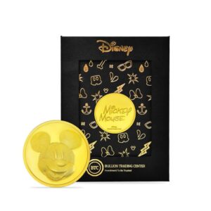 24k ” Disney – Minnie Mouse ” Yellow Gold Coin – 8g