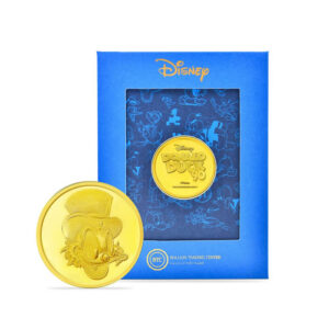 24k ” Disney – Uncle Scrooge” Yellow Gold Coin – 8g