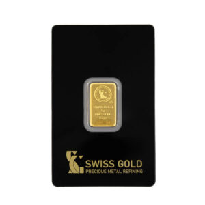 5 gm Swiss gold bar