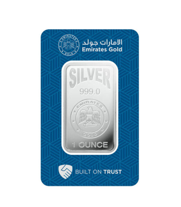 1 oz Emirates Silver bars_